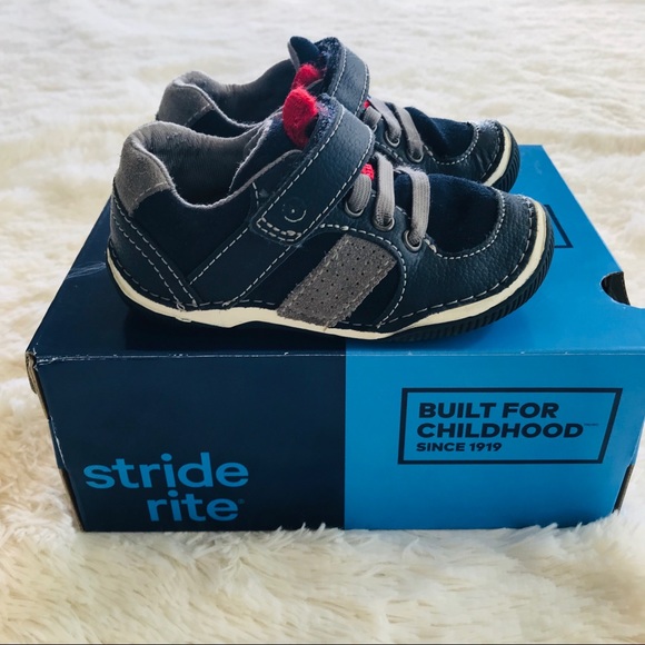 Stride Rite Shoes Wes Navy Sneakers Poshmark